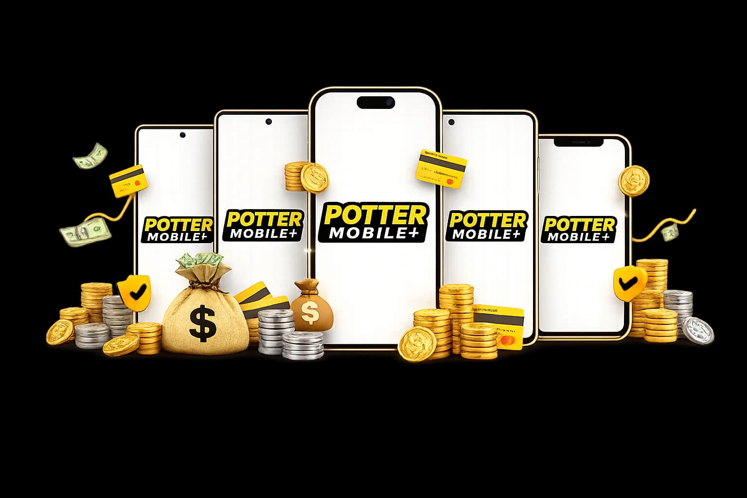 POTTER MOBILE + รับซื้อโทรศัพท์มือถือ